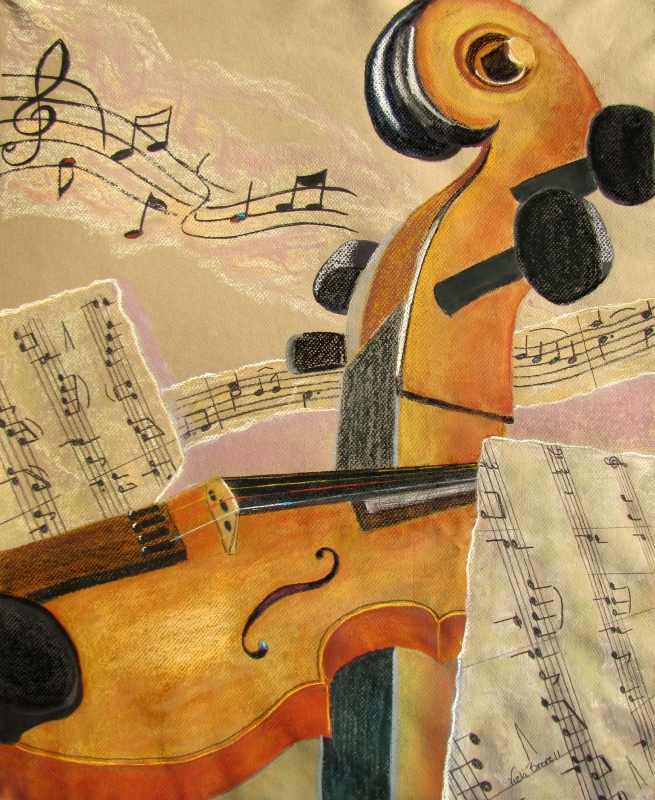 I Can Hear Music by artist Vicki Brevell